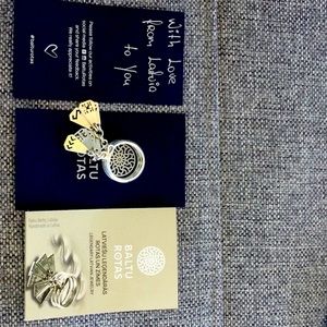 Latvian sterling silver 7 days ring, traditional